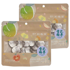麗紳和春堂 雪花梅李, 100g, 2包