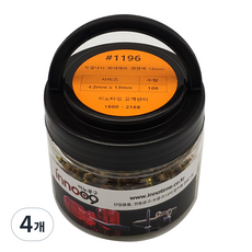 Inno Tools 自攻螺絲 華司頭 原色 4.2 x 13mm 1196 100入, 4個