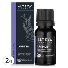 알티야오가닉스 라벤더 에센셜 오일, 10ml, 2개