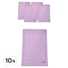 All High 泡泡紙 氣泡袋 可愛微笑 小物件 禮物 快遞 包裝袋, 紫色, 10個