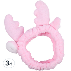 아름트리 큐트 세안 밴드, 핑크, 3개