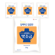 미원 대상 맛소금, 2kg, 4개