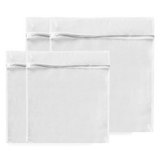 La Pomme 無螢光方形洗衣袋 大型2入 + 特大型2入 套組