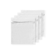 La Pomme 無螢光方形洗衣網 中號, 白色, 4個