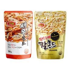 Murgerbon 蝦米杏仁 150g+小魚乾杏仁 130g, 1套