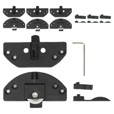 ALLGORR 家具用滑動滑輪組, 2套