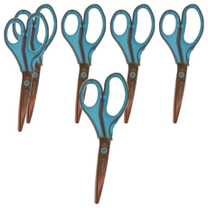 minono 米諾諾 防沾黏3D鈦剪 21 x 7.7 x 1.2cm, 6個, 藍色