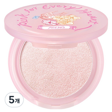 에이지투웨니스 핑크 포 에브리 하트 에디션 케어글로우 하이라이터 5g, 에브리하트, 5개