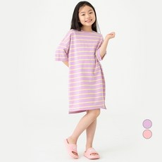 Lolly Tree 孩童條紋短袖連身裙