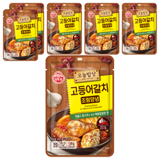 오늘밥상 고등어갈치 조림양념, 120g, 6개
