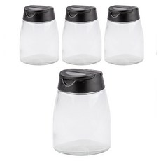 inbloom 2way 耐熱玻璃調味罐, 4個, 150ml