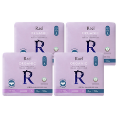 Rael 夜用褲型衛生棉, 大型, 8片, 4包