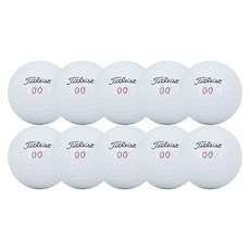 Titleist PRO V1X 再生球 AA級 4層球 42.67mm, 白色, 1套, 10入