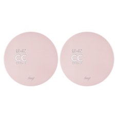 THE FACE SHOP 菲詩小舖 fmgt Aura CC霜 SPF30 PA++, 02 Natural Beige, 20g, 2個