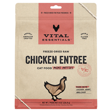 VITAL ESSENTIALS 凍乾鮮肉生食餐 貓用, 雞肉, 227g, 1包