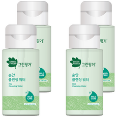 GREEN FINGER 綠手指 溫和潔膚卸妝水, 200ml, 4瓶