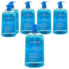 BIODERMA 舒益B3平衡修護沐浴露, 6個, 1L
