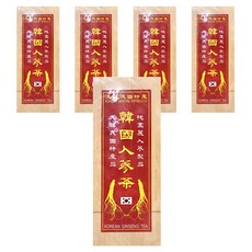 瀚軒 特選韓國人蔘茶 Set 150公克, 5g, 30包, 5盒