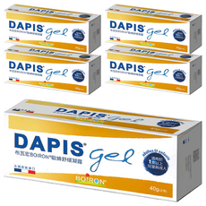 BOIRON 布瓦宏 Dapis 歐蜂舒緩凝露, 適用於1歲以上兒童與成人, 40g, 5條