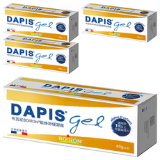 BOIRON 布瓦宏 Dapis 歐蜂舒緩凝露, 適用於1歲以上兒童與成人, 40g, 4條