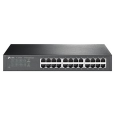 tp-link 24埠 Gigabit 桌上型/機架裝載型交換器, TL-SG1024D, 1個