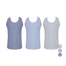 arnaldo bassini 男性透氣彩色棉質背心3件組 ABMR0004