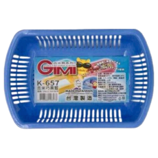GIMI 吉米 巧美籃 K-657 55g 6個, 藍色 + 粉色 + 黃色 + 綠色, 1組