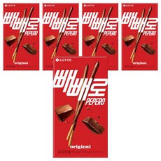 빼빼로 초코, 54g, 5개
