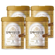 임페리얼드림XO 골드 분유 3단계, 800g, 4개