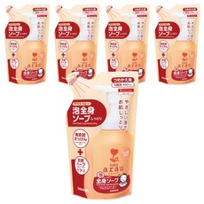 아라우 베이비 폼 모이스처라이징 바디 솝 리필, 400ml, 5개