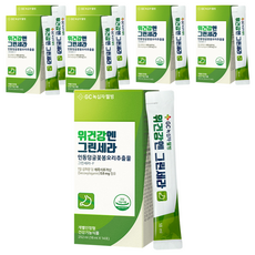 GC녹십자웰빙 위건강엔 그린세라 인동덩굴꽃봉오리추출물, 252ml, 7개