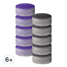 baren Pedi Perfect 大容量足部去角質磨砂墊補充裝, 6個, 100入