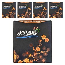 水里真梅 梅精糖裝, 180g, 5個