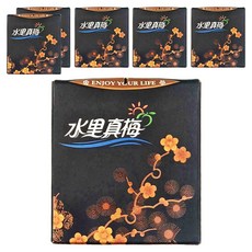 水里真梅 梅精糖裝, 180g, 6個