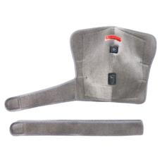 Venture USB 行動遠紅外線熱敷墊 肩部 智能三段溫控 電磁波趨近於零 無毒布料 親膚無害 FV-45 灰色