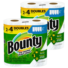 [쿠팡수입] 바운티 주방 페이퍼 키친타올 더블사이즈, 90개입, 4개