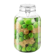 헬로키친 다용도 밀폐 유리병, 4L, 1개