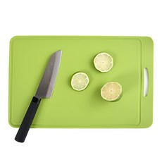 로흐야 국산 베이직 실리콘 도마, 그린