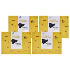 淨新科技 成人3D立體細耳醫療口罩, 深藍色, 50片, 4盒