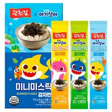 광천김 핑크퐁 아기상어 미니미스틱 김자반, 120g, 1개 120g, 1개