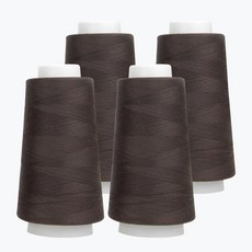 Unique Premium OWL 包芯線 45支2合股, 36 巧克力棕, 4個