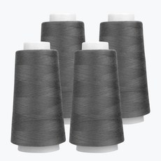 Unique 高級 OWL 包芯線 45支2股, 40 深灰色, 4個