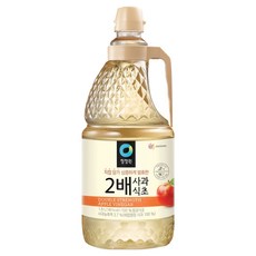 청정원 2배 사과식초, 1.8L, 1개