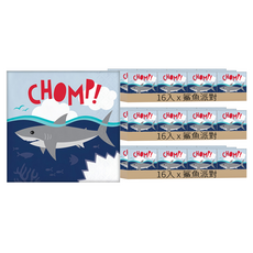 紙巾 鯊魚派對, 1入, 3包