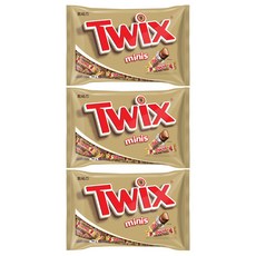 Twix Mars迷你巧克力棒 總820g 500g+160g*2入, 760g, 3個