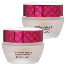 3W CLINIC 膠原蛋白再生霜 60ml 潤澤保濕, 2罐