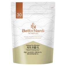 베티나르디 피치 우롱 티 티백, 1.5g, 30개입, 1개