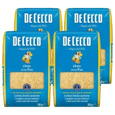 데체코 오르조 파스타, 4개, 500g