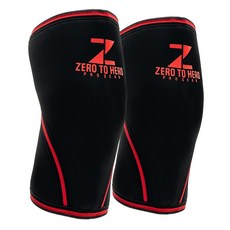 ZERO TO HERO 氯丁橡膠護肘 2入, 1套, Black + Red
