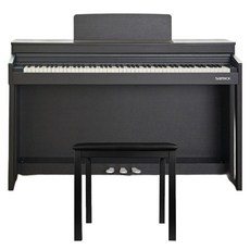 삼익악기 전자 디지털피아노 해머건반 DP-270PLUS + 의자 방문설치, 로즈우드(피아노), 블랙(의자), 1세트